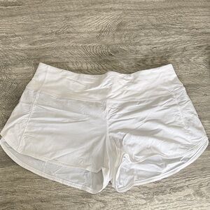 Lululemon Athletica White Athletic Shorts sz 14